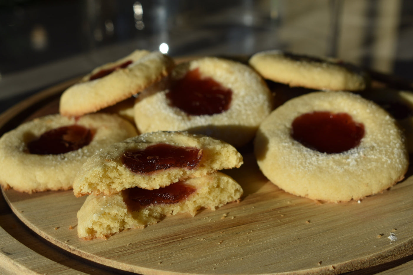 Gluten Free Thumbprint Cookies