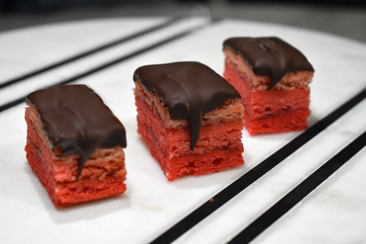 Gluten Free Valentines Day Rainbow Cookies
