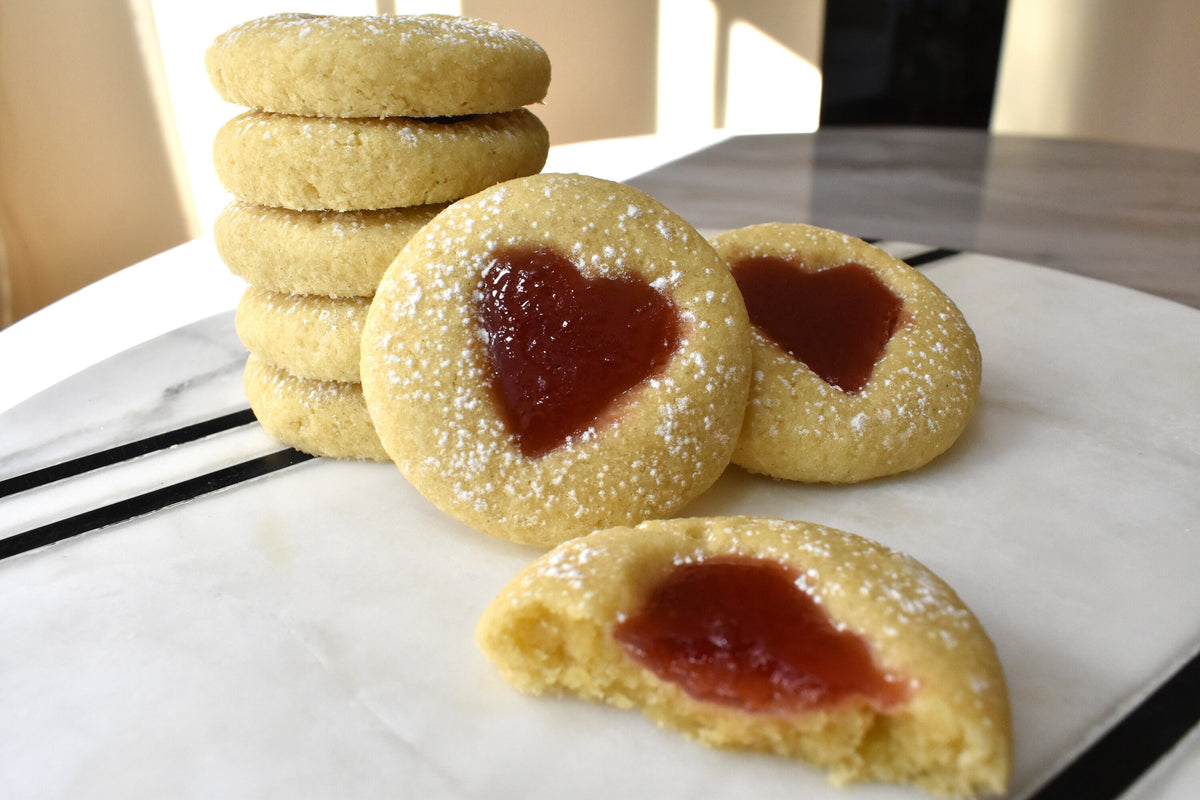 Linzer Heart Cookies