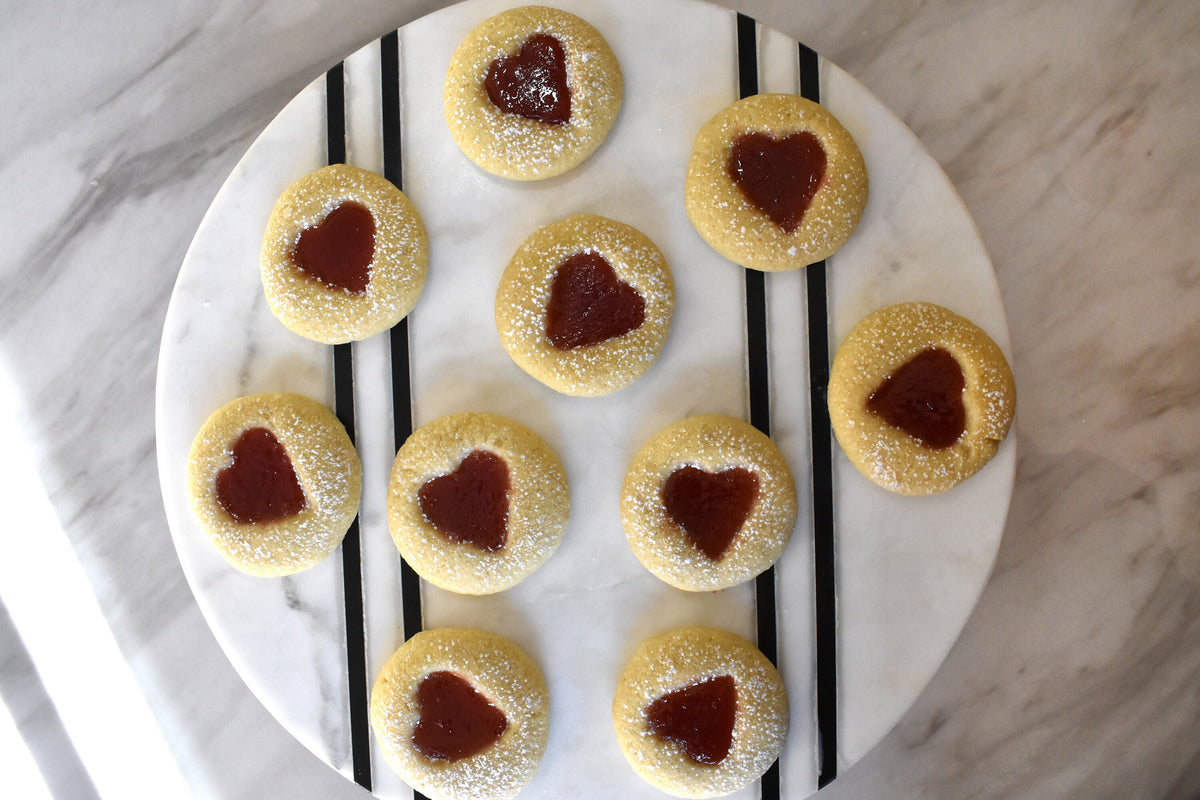 Linzer Heart Cookies