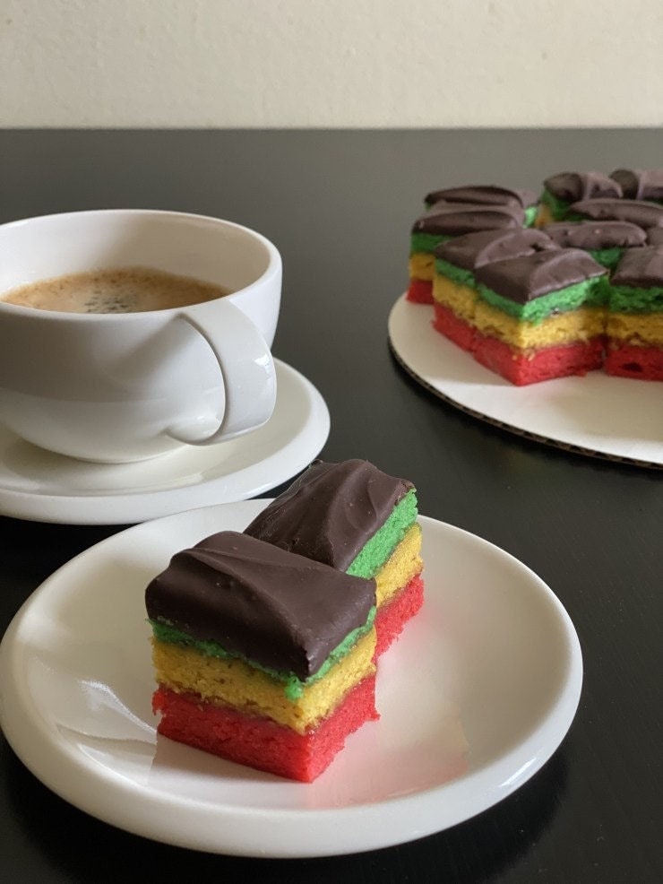 Gluten Free Rainbow Cookies